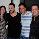 משמאל לימין- ליאת לאטי , ליאור נרקיס , חיים קטרי ויוסי לאטי. צילום גיא דדון