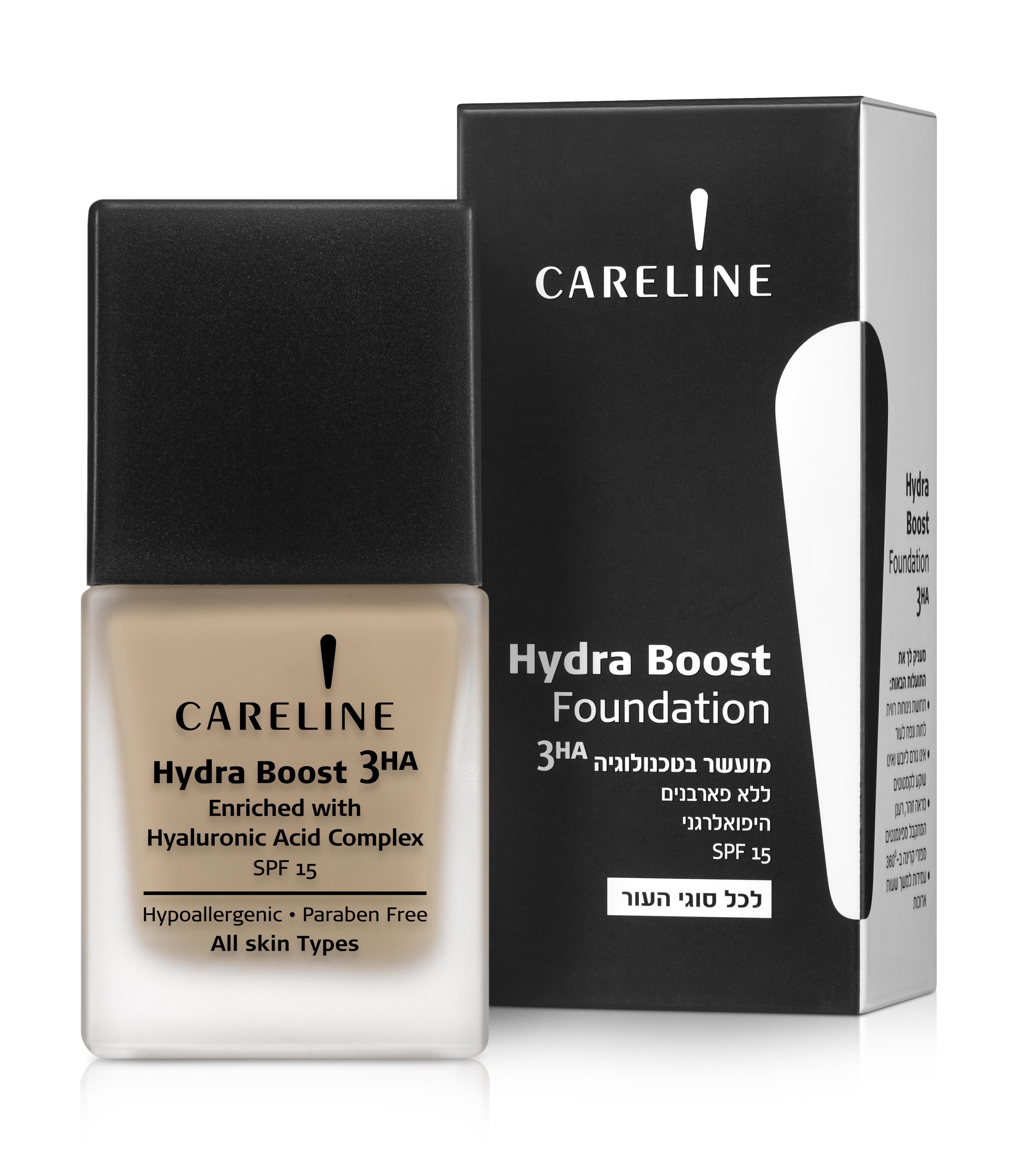 Hydra Boost Foundation מייקאפ מבית קרליין מחיר 99 שח, תכולה 30 מל, צילום מוטי פישבין (4) (Custom)