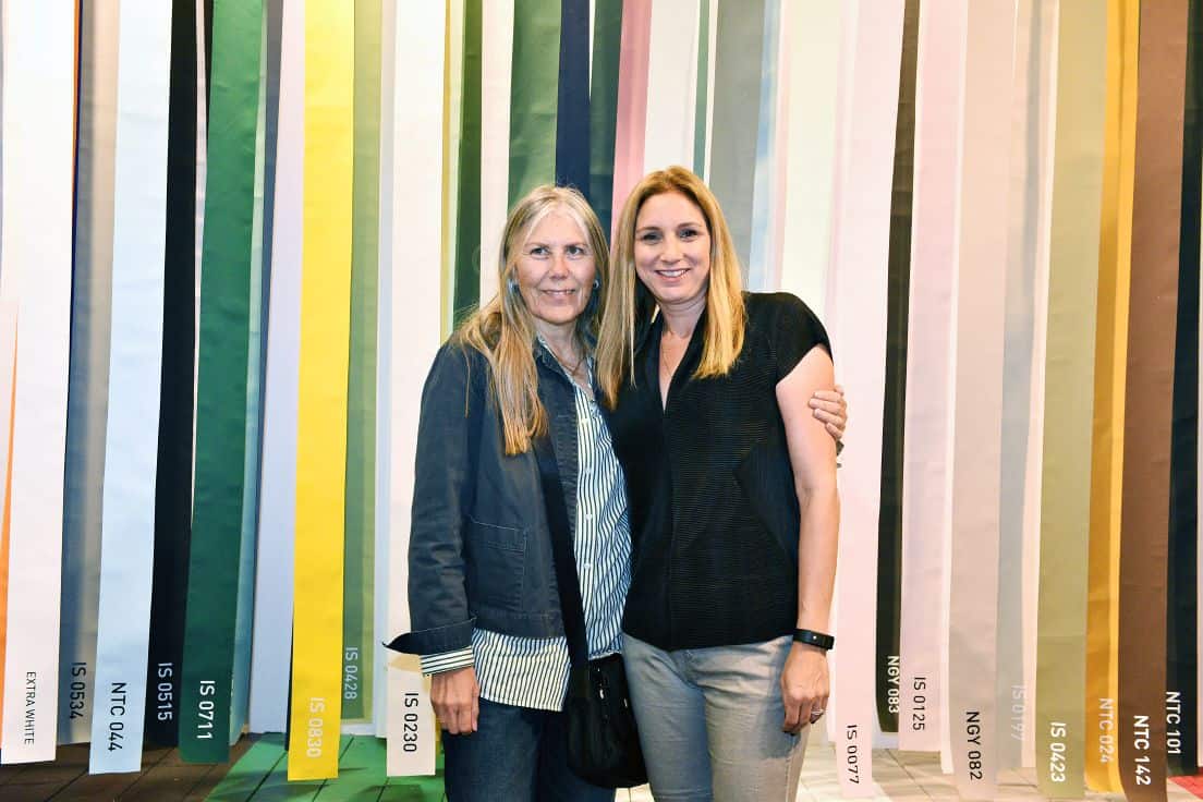 מימין הדס כהן ומלי מנדל