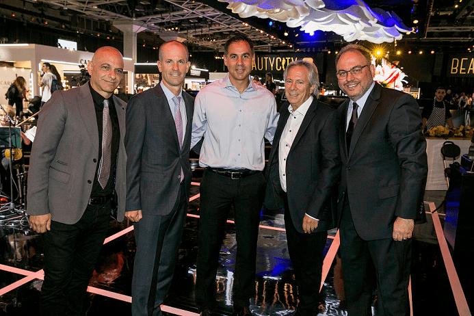 דני לוזון, ליאון קופלר, אופיר גוטמן, ניצן לביא ועופר לוי. צילום ערן לם