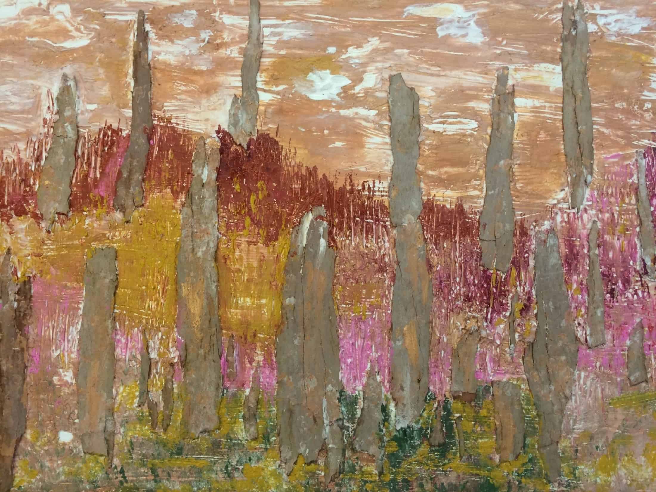 קניון רמת אביב מציג תערוכת אמנים לחודש אוקטובר. האמנית לאה צבעוני. צילום...