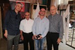 איציק וייצ, הזוכה ליאון מינקין, יואל קרסו ואסף ספקטור. צילום- ניר פקין