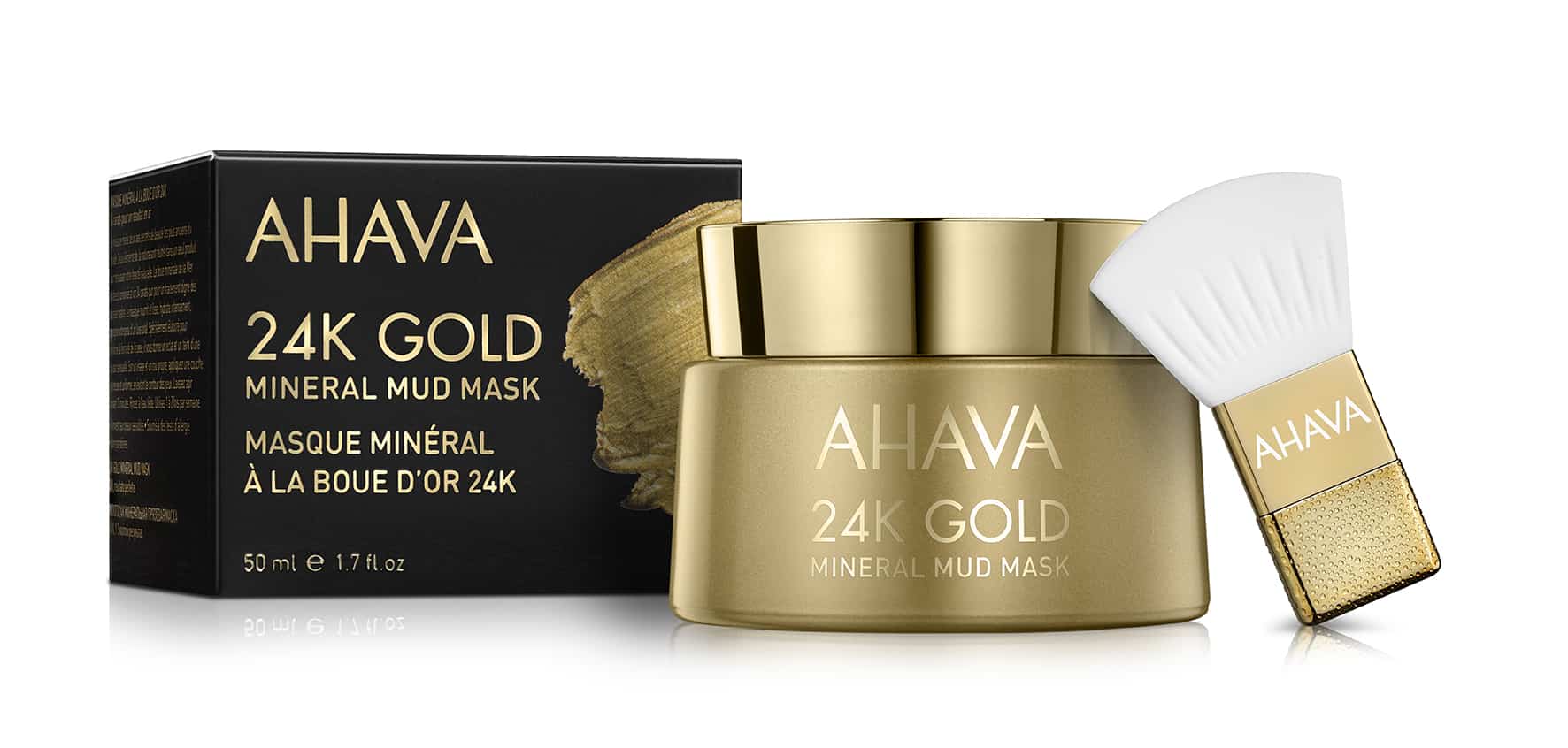 24K GOLD Mineral Mud Mask, צילום מוטי פישביין