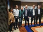 ערן זיני, בועז מולדבסקי, יורם דבש, זיו שילון, עזרא בוארון, אמה ינובר. צילום אסף לוי (2)