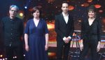 מימין לשמאל- מאיה אלקולומברה, ירון ברובינסקי, נעמי מיכאלי מנכ"לית האקדמיה ואסף אמיר יו"ר האקדמיה