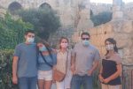 השר אופיר אקוניס ומשפחתו_באדיבות מוזיאון מגדל דוד