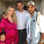 אלמוג בוזגלו אריה איני מנהל מלון כפר מכביה ונטליה בוזגלו והבת צילום יח".._