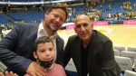 דביר אינדיג יו"ר מימין לשמאל בריקסטון ודורון ג'מצ'י ממכבי תל אביב(