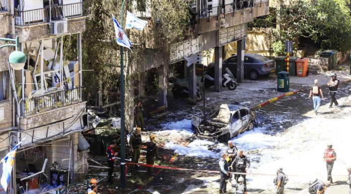 יירוטים בשמי רמת גן