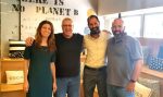 מימין לשמאל גבי קמינסקי מנכל סיטיזון יאיר הירש מנכל משרד הפנים שגיא ניב מנכל פארק עתידים תא ואדית בר מנהלת מינהל הפיתוח (3)