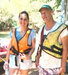 קרן מרציאנו וגיא פלג בקייקי כפר בלום צ. קייקי כפר בלום