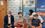 חיסון שלישי להורי שר הבריאות ניצן הורוביץ צילום דוברות מאוחדת_ (2)