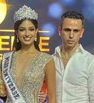 מימין לשמאל זאיד זאיד מנכל TE הרנאז סאנדהו מיס יוניברס 2021 צילום יחצ .._ (002)