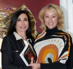 אולסיה קנטור ונטלי מיימון בהשקת הספר – צילום רועי פרי (002)