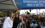 לינוי אשרם וגלית פולק מזניקות את מקצה 10 קמ במרתון צילום סיון פרג (002)
