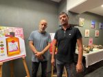 מימין לשמאל ניר ערוסי מנכל בנא משקאות יונתן ישי מייסד מועדון הוויסקי הישראלי.צילום יחצ (002)