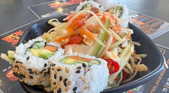 כמה קטנה, ככה טעימה: הקסם של Wok sushi9