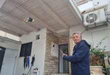 דוד זוארץ לא האמין שזה קרה לו : הטיל האיראני היכה פעמיים בביתו בהפרש של חודשים